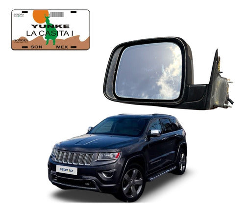 Espejo Retrovisor Lh Original Jeep Grand Cherokee 14-15