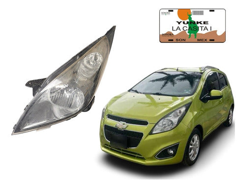 Faro Delantero Lh Chevrolet Spark 13-16 Izquierdo/conductor