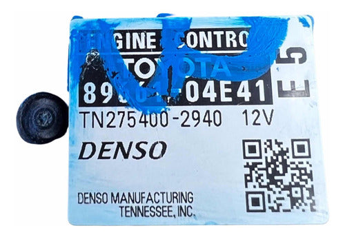 Computadora Toyota Tacoma 4.0l A/t 2010-11 89661-04e41 (e5)