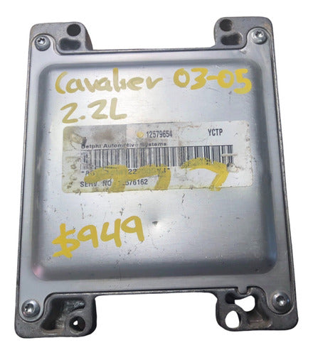 Computadora Chevrolet Cavalier 2.2l 2003-05 12579654 (yctp)