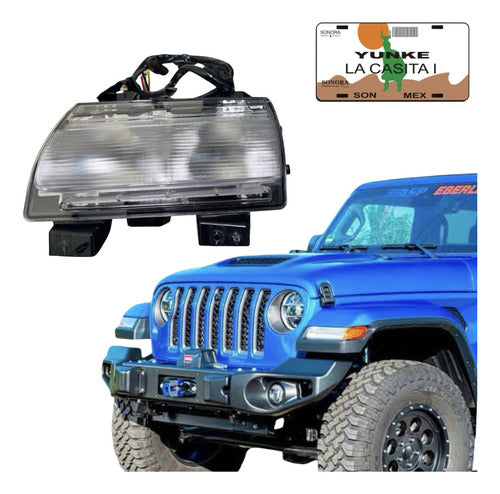 Cuarto Frontal Lh Jeep Wrangler 20182024  68293127ah Blanco