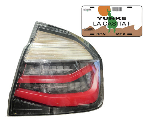 Calavera Rh Exterior Bmw Series 3 2012-2019 Yab0293 Derecho/pasajero Rojo