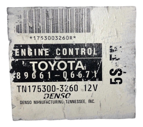 Computadora Toyota Camry 2.2l 1999 89661-06671