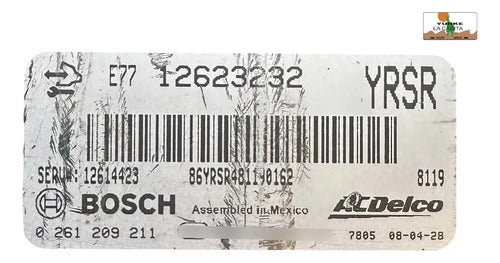 Computadora Cadillac Srx 3.6l 08-09 12623232 (yrsr)