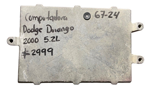 Computadora Dodge Durango 5.2l 2000 P56028901ad