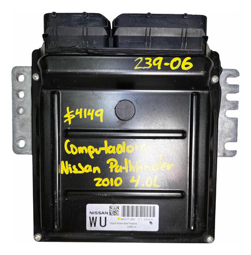 Computadora Nissan Pathfinder 4.0l 2010 Mec77-260 C1 (wu)