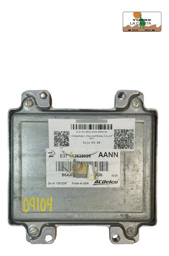 Computadora Chevrolet Malibu 2.4l A/t 2011 12638026 (aann)