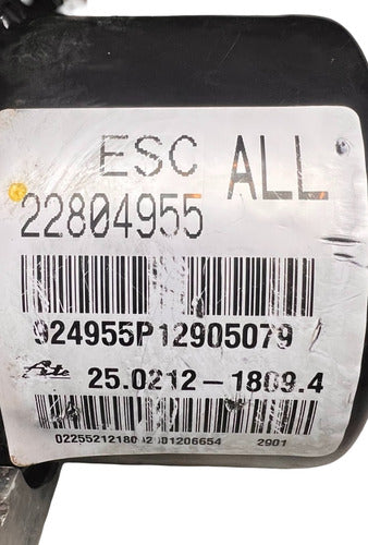Modulo Abs Chevrolet Equinox 2.4l 2012 22804955