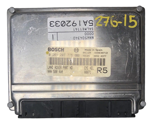 Pcm Computadora Land Rover 2.4l 03-05 0 261 207 715 P1