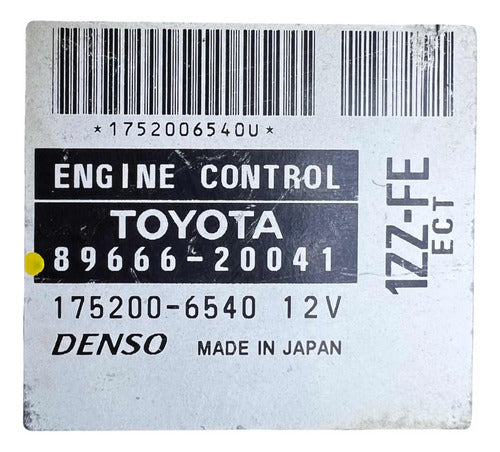 Pcm Computadora Toyota Celica Gt 1.8l 00-01 89666-20041
