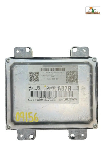 Computadora Chevrolet Sonic 1.4l A/t 2016 12669749 (ab7r)