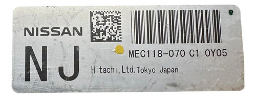 Computadora Nissan Murano 3.5l 11-12 Mec118-070 (nj)