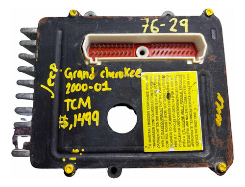 Módulo Tcm Jeep Grand Cherokee 2000-2001         P05019701ac