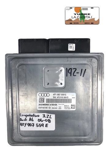Computadora Audi A6 3.2l 06-08 4f1 907 559 E
