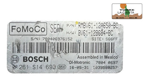 Pcm Computadora Ford Focus 2.0l A/t 13-18 Rmbv61-12a650-bc