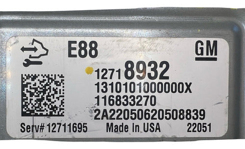 Computadora Chevrolet Malibu 1.5l 2020-2022 12718932