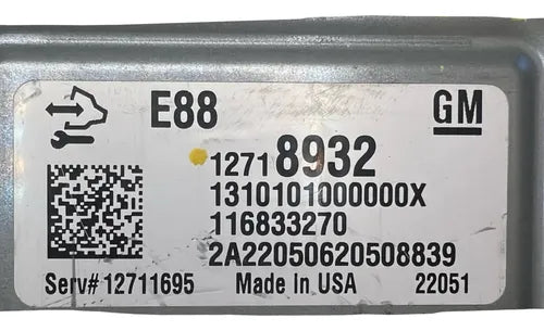 Pcm Computadora Chevrolet Malibu 1.5l 2020-2022 12718932