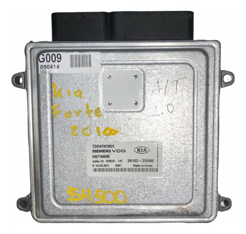 Computadora Ecm Kia Forte 2010 2.0L A/t 39102-2g090