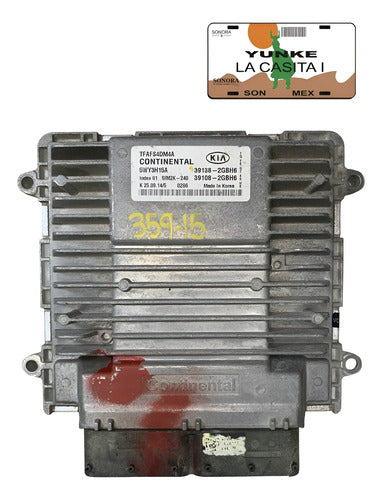 Pcm Computadora Kia Optima 2.4l 2014-2015 39138-2gbh6 P1