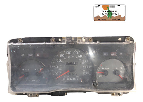Velocimetro Ford Crown Victoria 4.6l 1999 F2af-10b885-ab Negro