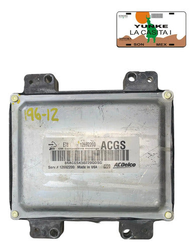 Pcm Computadora Chevrolet Spark 1.2l 2014 12692200 (acgs)
