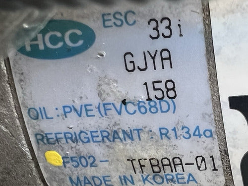 Compresor De A/c Kia Optima 2012 Hybryd F502-tfbaa-01