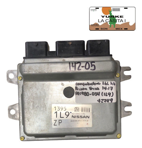 Computadora Nissan Versa 1.6l A/t 14-17 Nec980-034 (1l9)