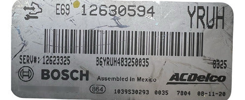 Computadora Chevrolet Traverse 3.6L 11-13 12630594 (YRUH)