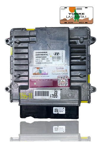 Pcm Computadora Hyundai Sonata 2.4l 15-17 39101-2ggl1