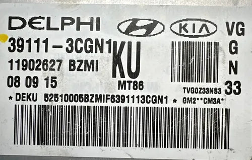 Pcm Computadora Kia Cadenza 3.3l 14-16