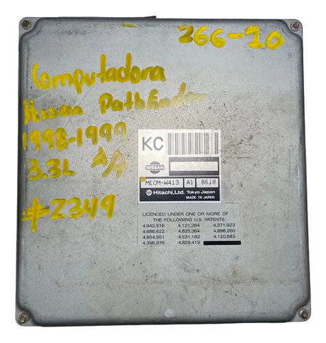 Pcm Computadora Nissan Pathfinder 3.3l 98-99 Mecm-w413 (kc)