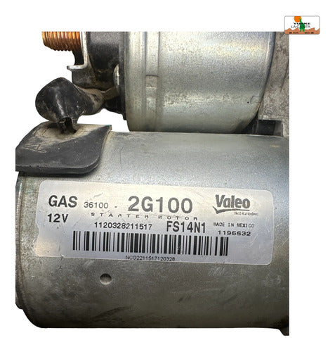Motor De Arranque Hyundai Sonata 2.4l 10-14