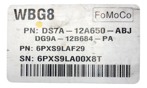 Computadora Ford Fusion 2.5l 2013 Ds7a-12a650-abj