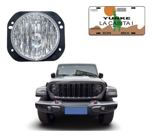 Faro De Niebla Jeep Wrangler 2018-2026 68298651aa Blanco