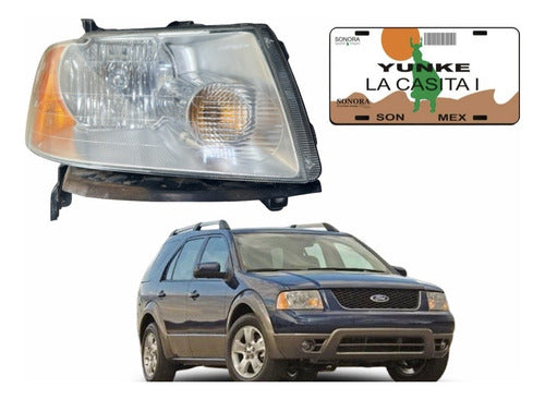 Faro Rh Ford Freestyle 2005-2007 44zh-1738 Derecho/pasajero