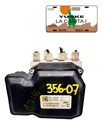 Módulo Abs Ford F250 2011-2012 Bc34-2c405-ch Negro