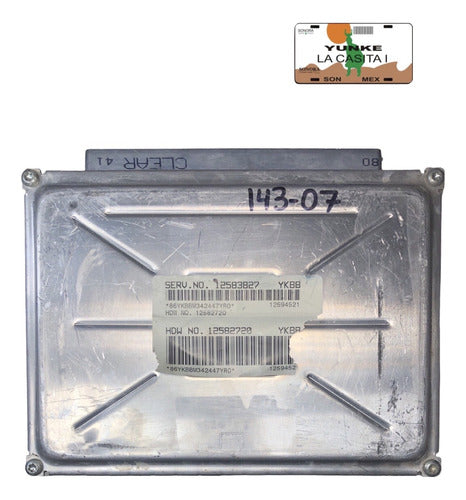 Computadora Chevrolet Malibu 3.1l 01-05 12583827 (ykbb)