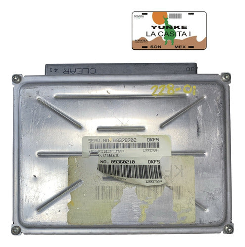 Computadora Chevrolet Venture 3.4l 99-03 09378702 (dkfs)