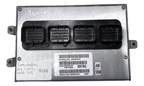 Computadora Jeep Liberty 3.7l 2006 P05094597ac