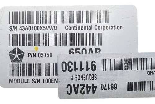 Computadora Dodge Durango 3.6l 12-13 P05150650ab