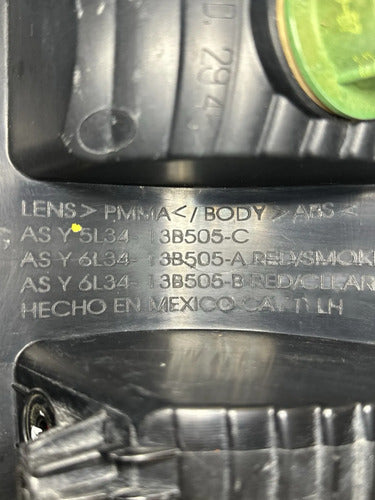 Calavera Lh Ford F-150 2004-2008 5l34-13b505-c Izquierdo/conductor Rojo