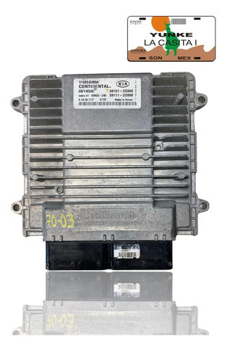 Pcm Computadora Kia Óptima 2.4l A/t 11-13 39101-2g866 P1