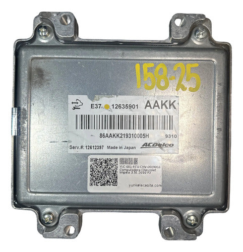 Pcm Computadora Chevrolet Impala 3.5l 2010 P2