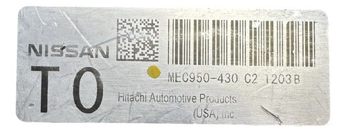 Computadora Nissan Sentra 2.0l 11-12 Mec950-430 (t0)