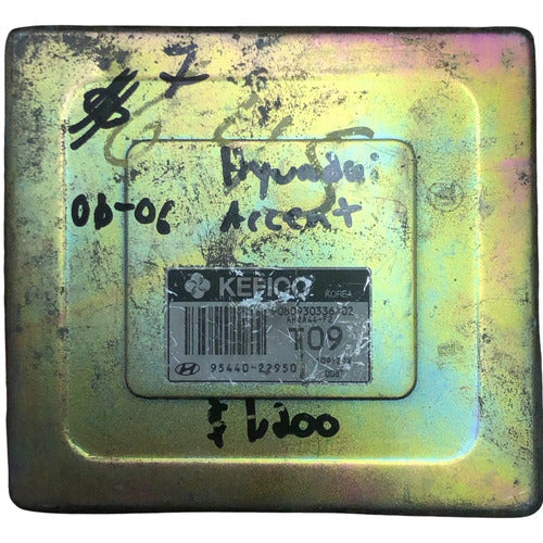 Pcm Computadora Hyundai Accent 1.6l 01-06 95440-22950 (t09)