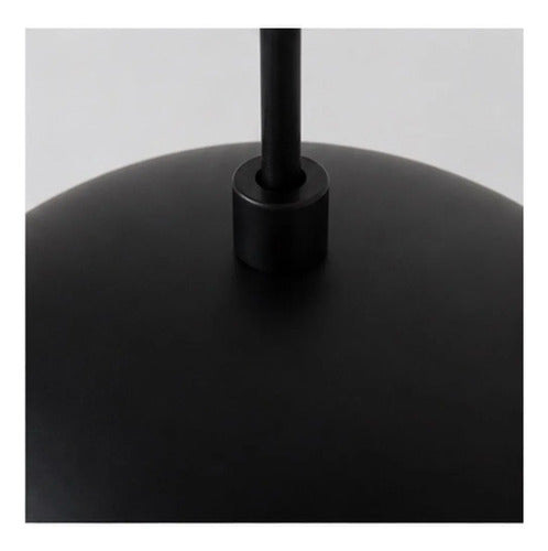 Lampara Colgante Moderna Color Negro Negro