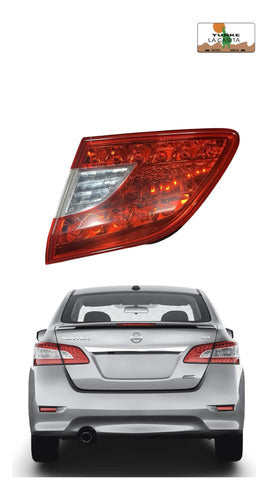 Calavera Interior Rh Nissan Sentra 2013-2016 265503sh5a Derecho/pasajero Rojo