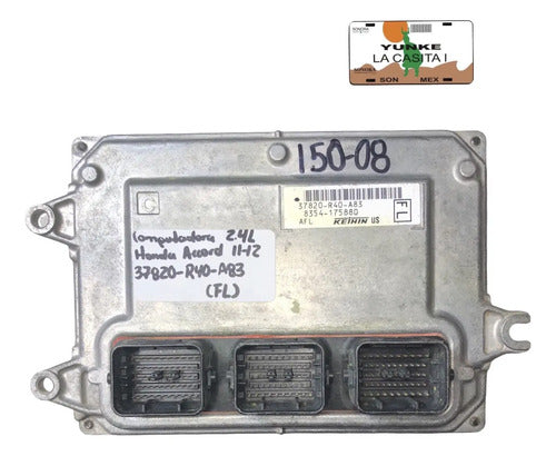 Pcm Computadora Honda Accord 2.4l 11-12 (fl) P1