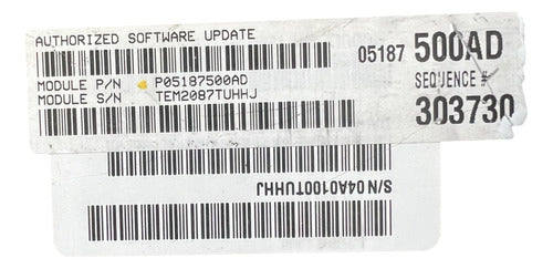 Computadora Dodge Durango 4.7l 2008 P05187500ad