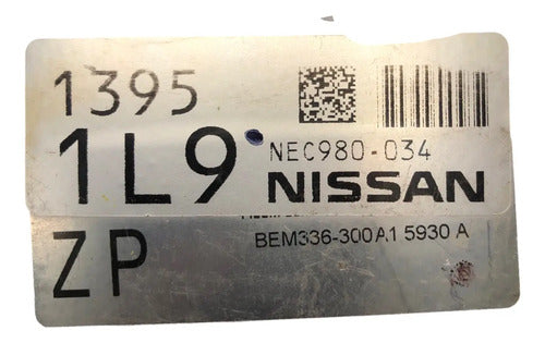 Pcm Computadora Nissan Versa 1.6l A/t 14-17 Nec980-034 (1l9)
